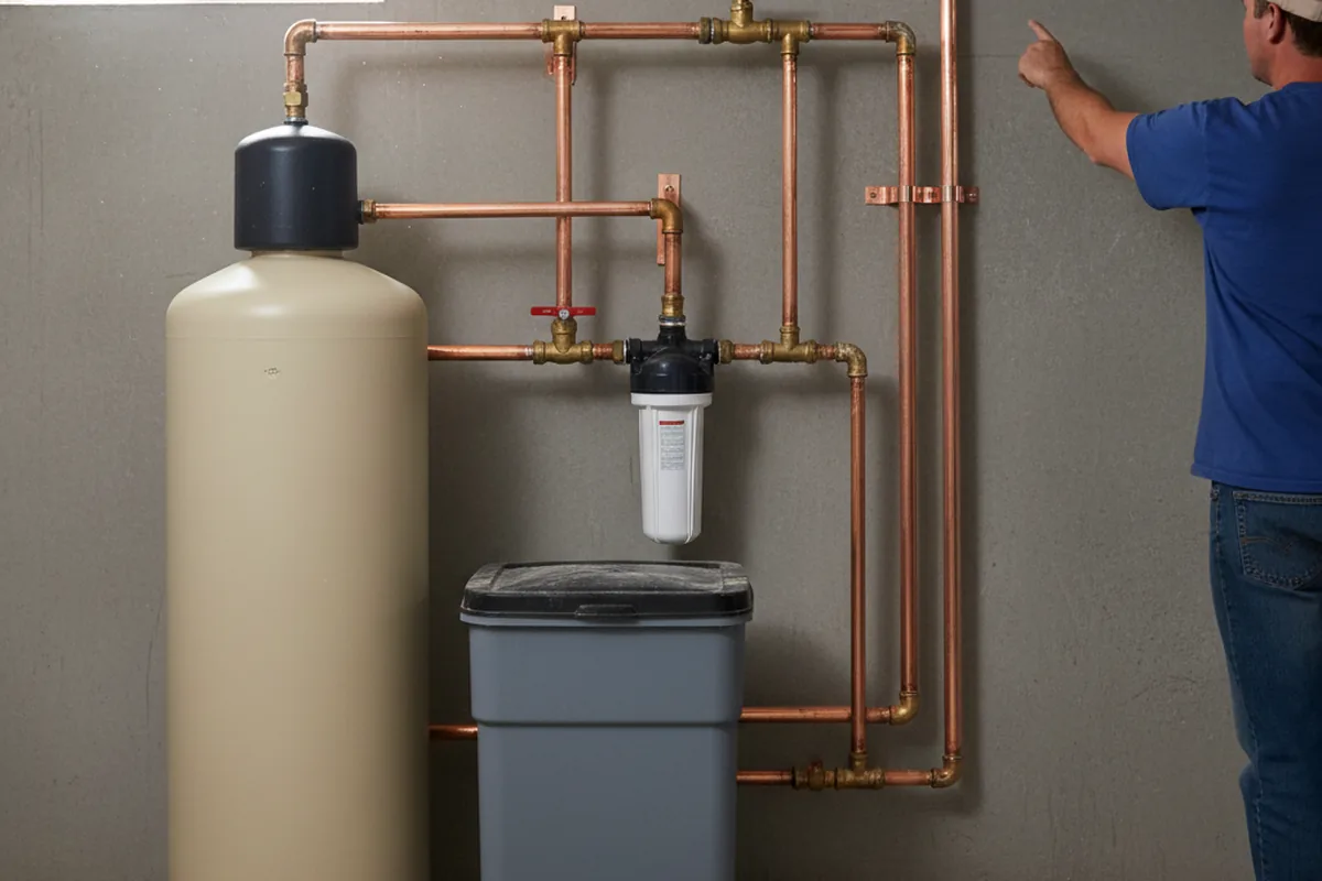 Whole-house water treatment system installed in Vicco